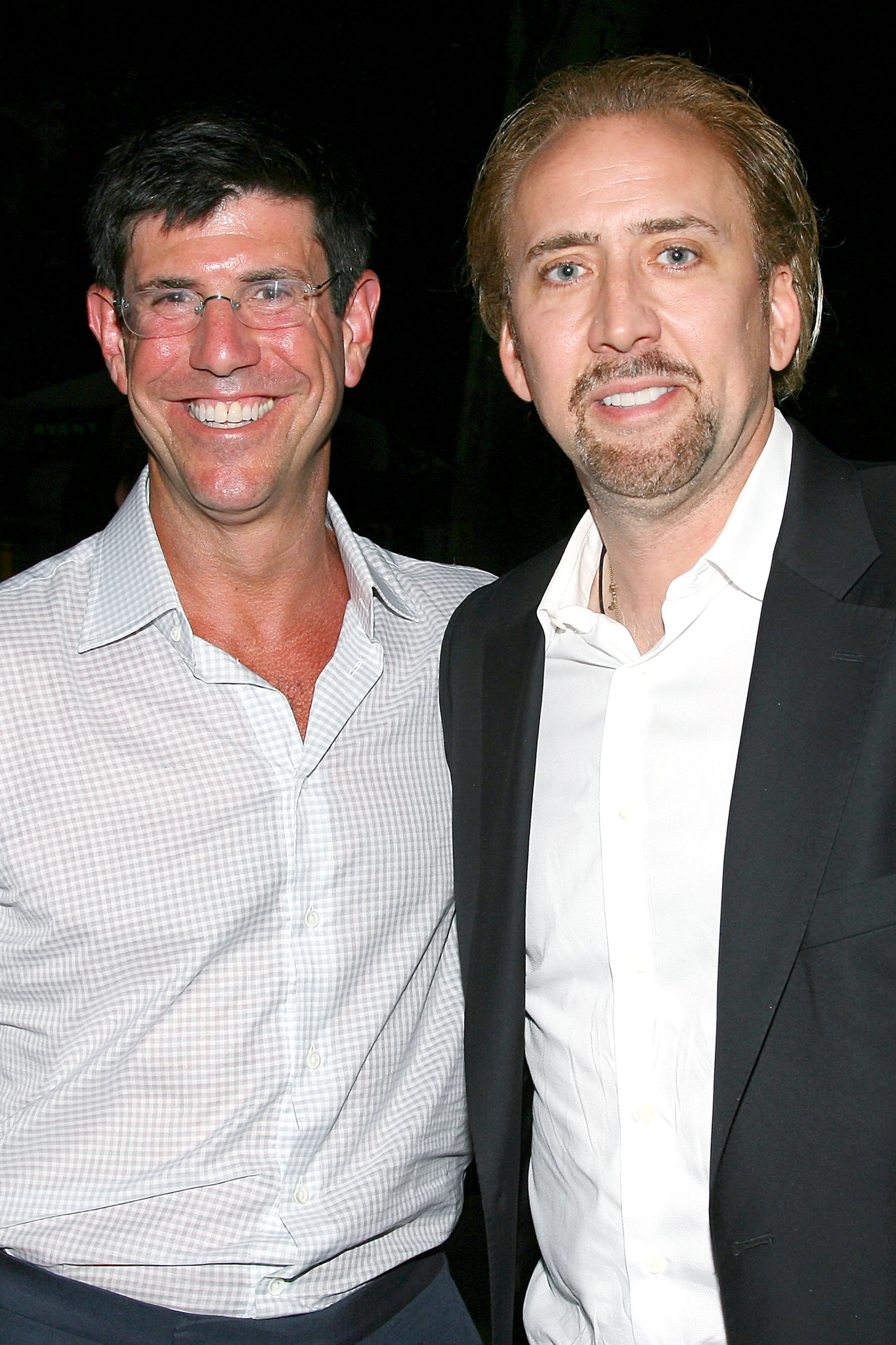 Nicolas Cage and Rich Ross at event of Burtininko mokinys (2010)