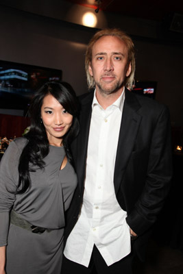 Nicolas Cage and Alice Kim Cage