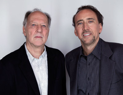 Nicolas Cage and Werner Herzog
