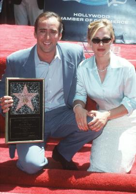 Patricia Arquette and Nicolas Cage