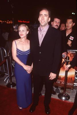 Patricia Arquette and Nicolas Cage at event of City of Angels (1998)
