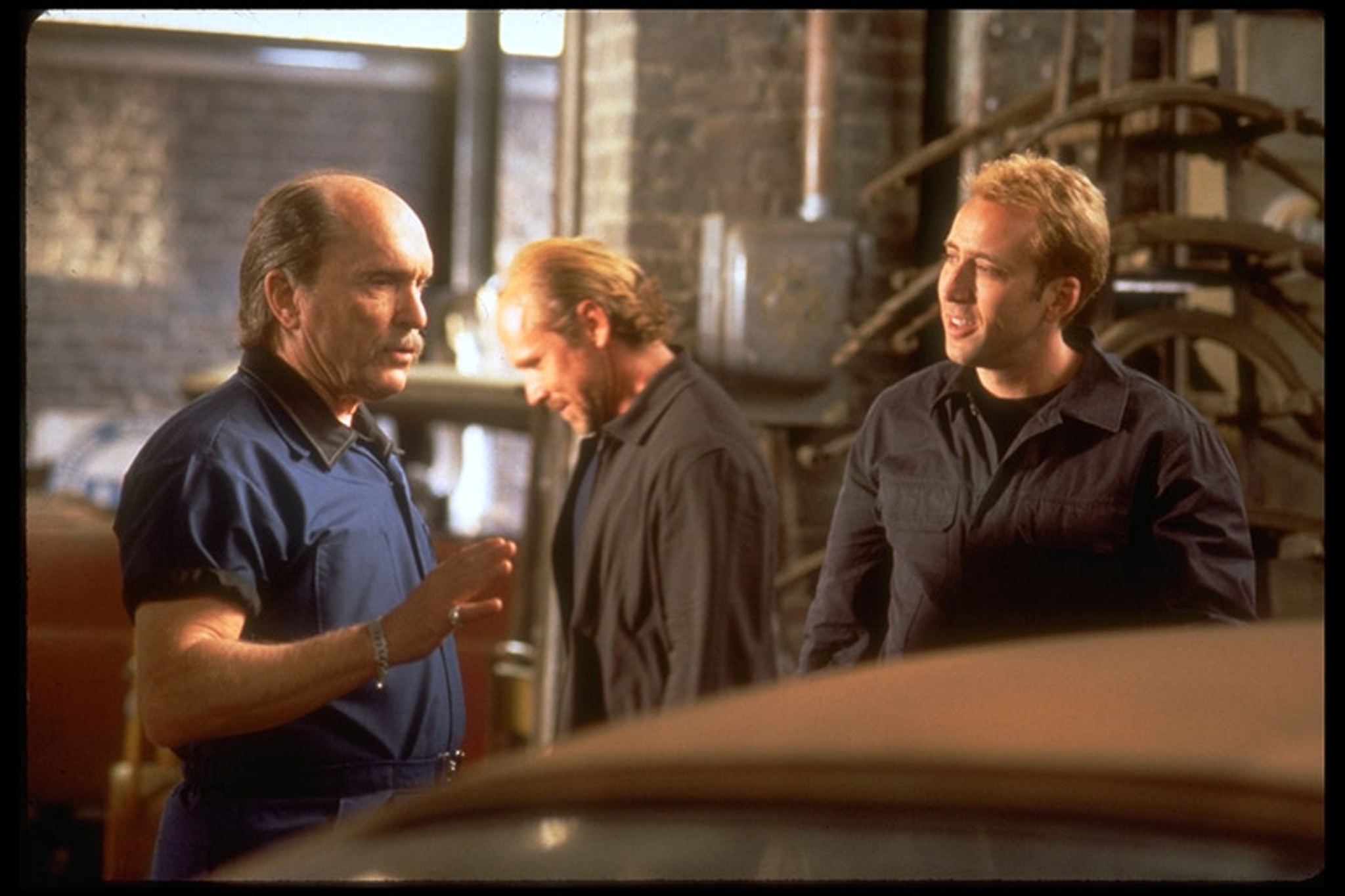 Still of Nicolas Cage and Robert Duvall in Gone in Sixty Seconds (2000)