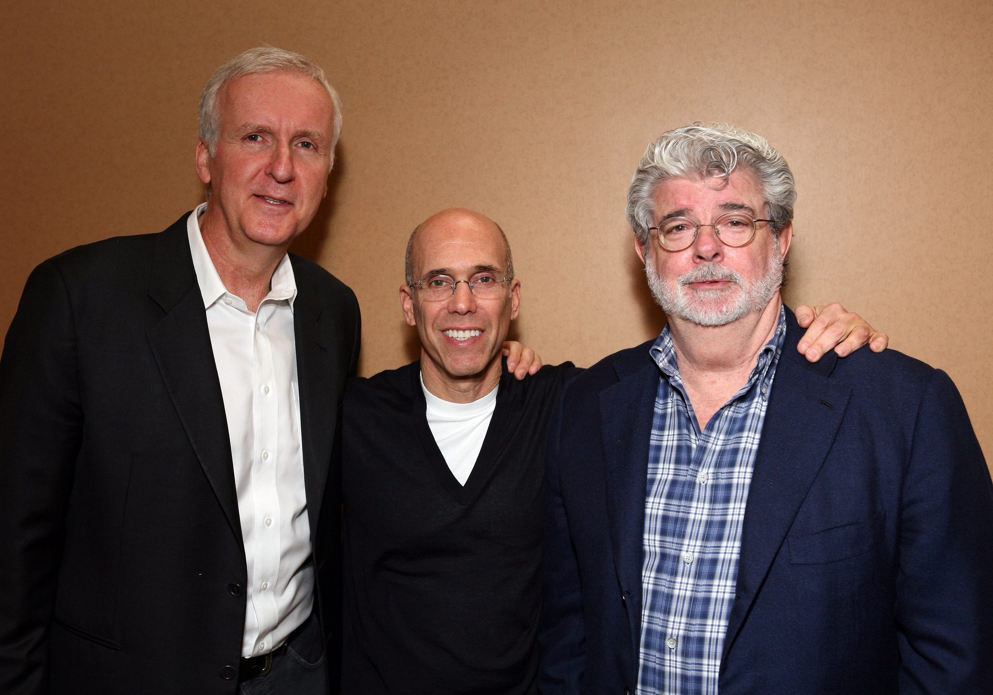 James Cameron, George Lucas and Jeffrey Katzenberg