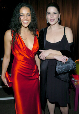 Neve Campbell and Michelle Rodriguez