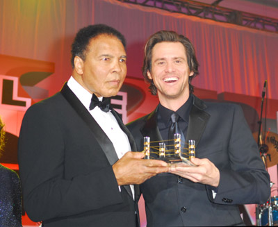 Jim Carrey and Muhammad Ali