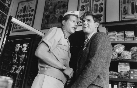 Still of Jim Carrey and Noah Emmerich in Trumeno sou (1998)