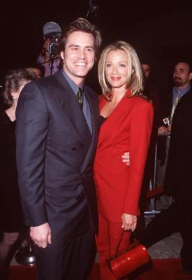 Jim Carrey and Lauren Holly at event of City of Angels (1998)