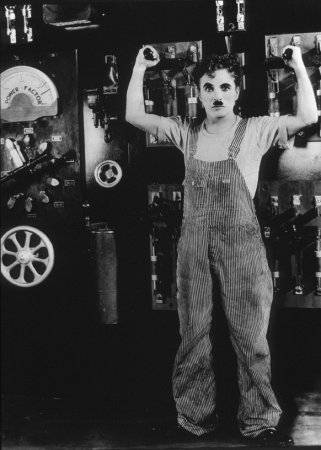Charlie Chaplin Film Set Modern Times (1936) 0027977