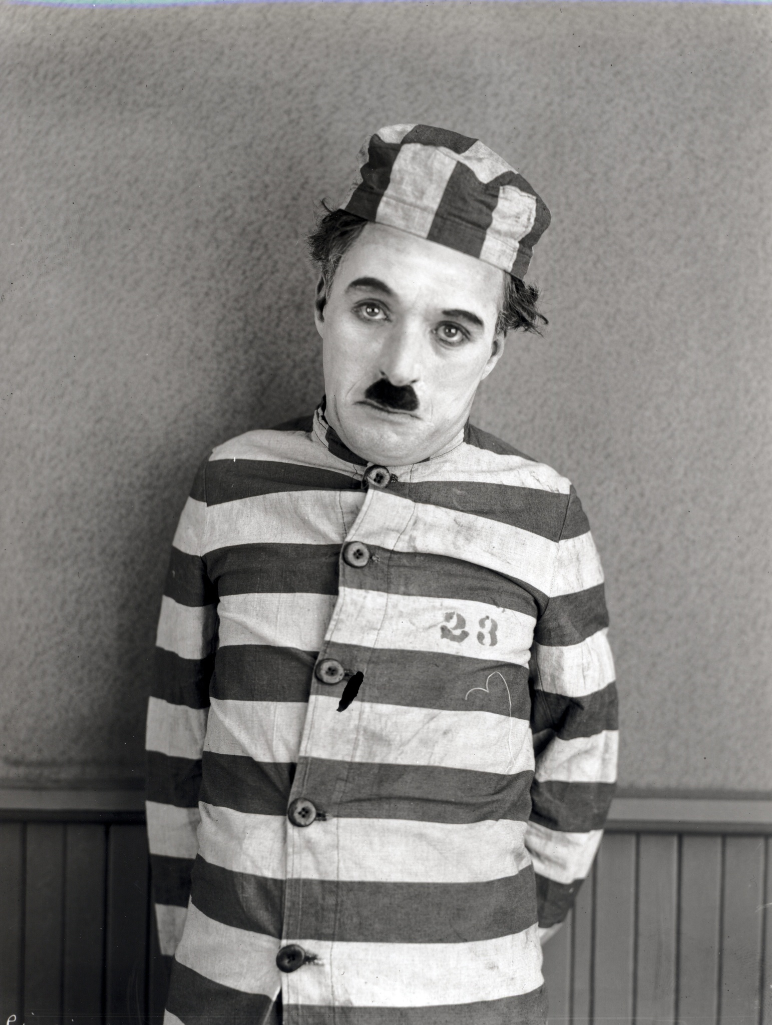 Still of Charles Chaplin in The Pilgrim (1923)