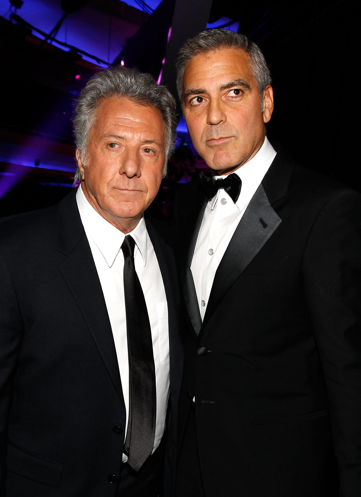 George Clooney and Dustin Hoffman