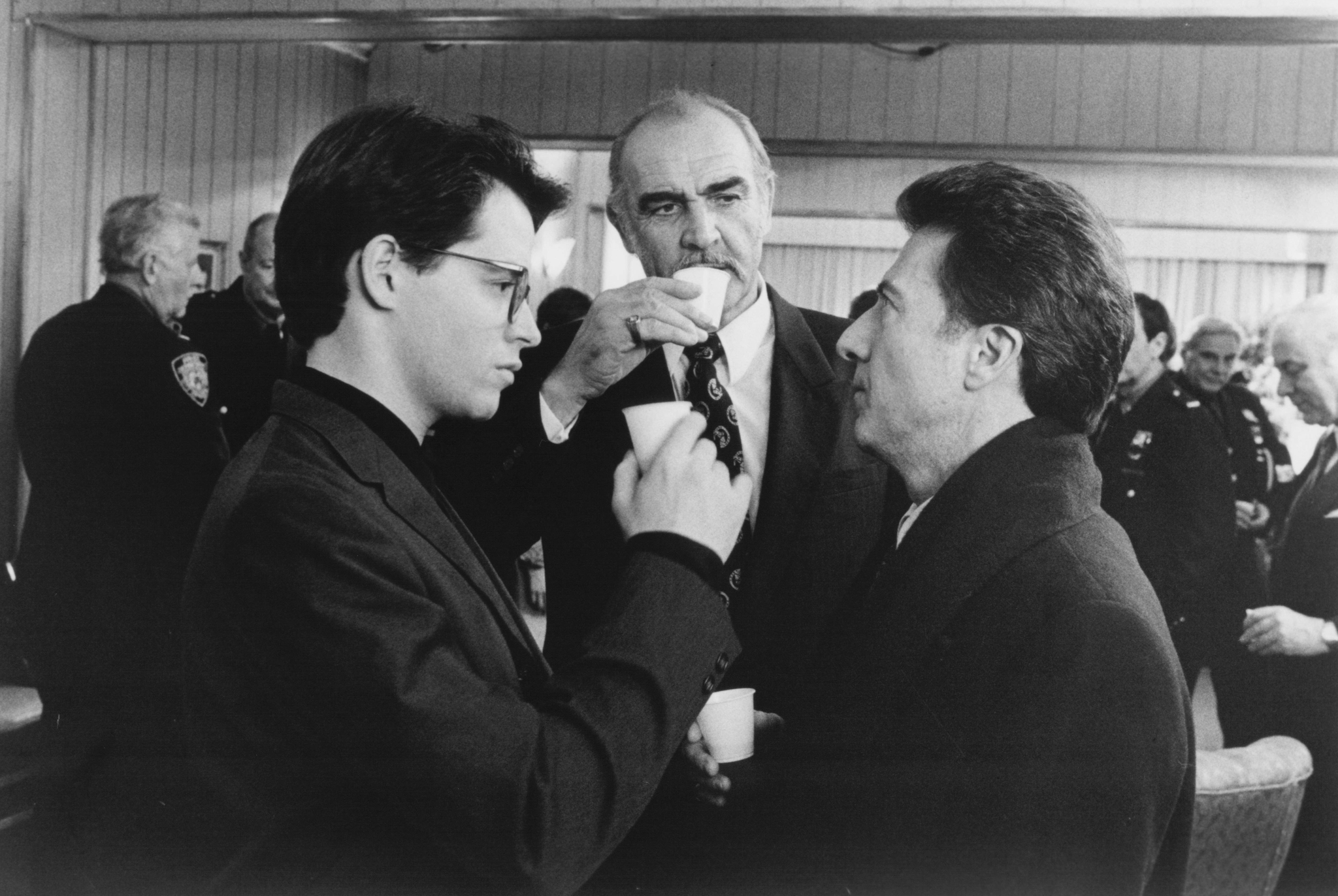 Still of Matthew Broderick, Sean Connery and Dustin Hoffman in Family Business (1989)