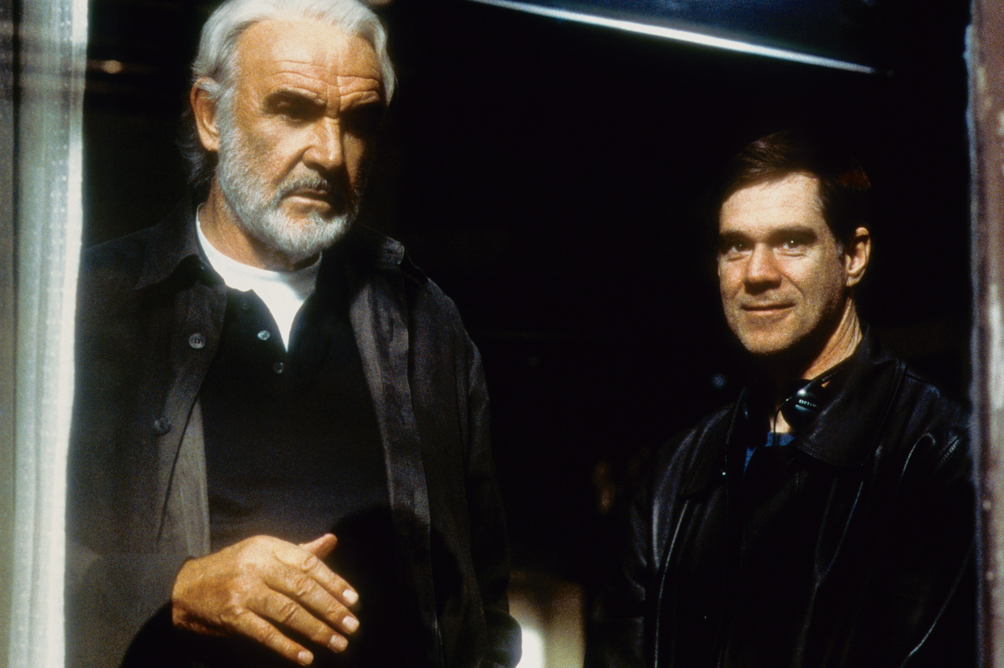 Still of Sean Connery and Gus Van Sant in Finding Forrester (2000)