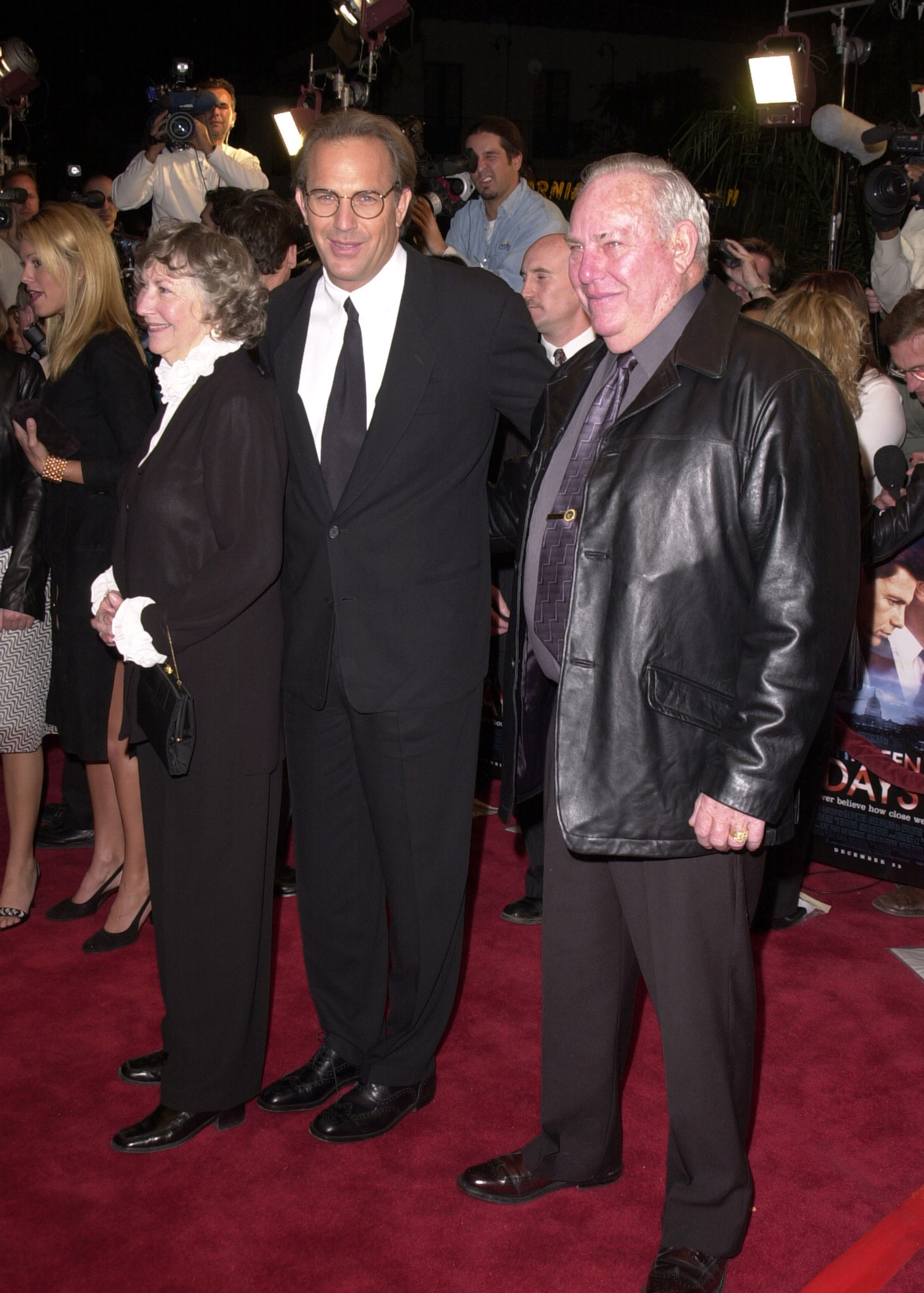 Kevin Costner, Bill Costner and Sharon Costner