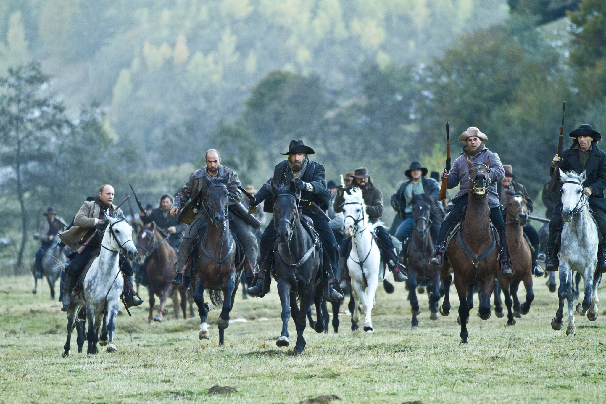 Still of Kevin Costner in Hatfields & McCoys (2012)