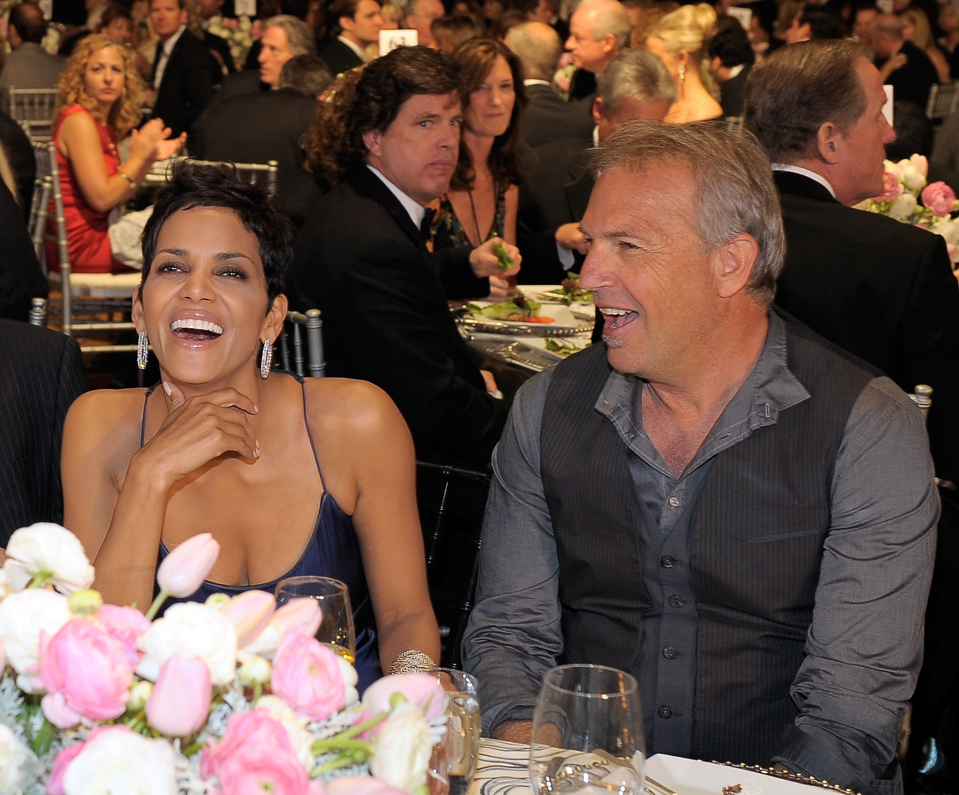 Kevin Costner and Halle Berry