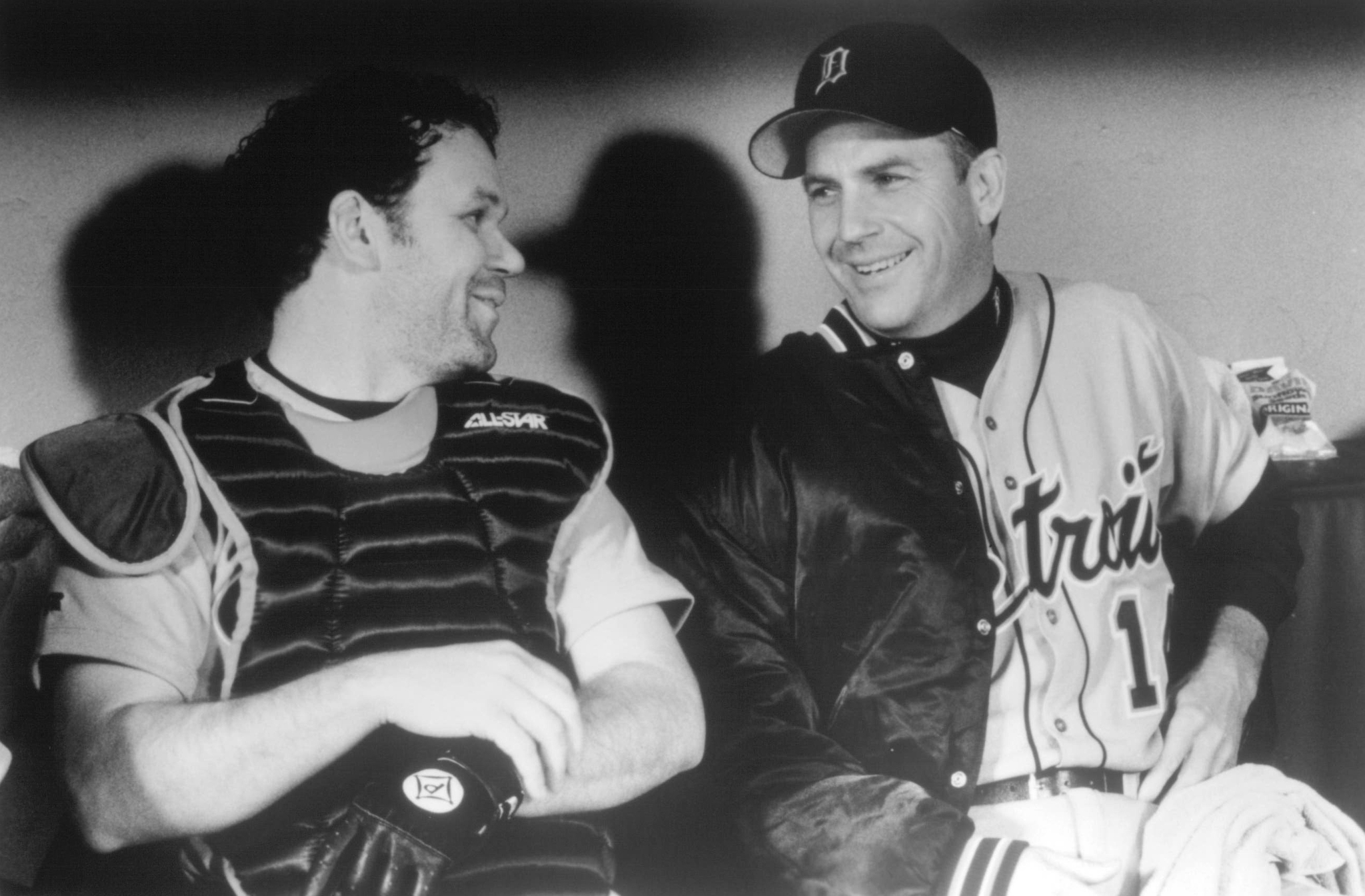 Still of Kevin Costner and John C. Reilly in For Love of the Game (1999)