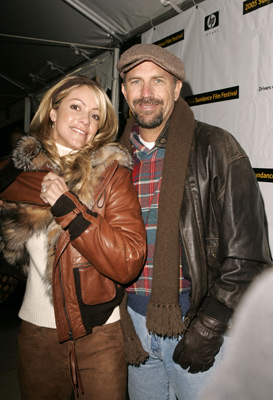 Kevin Costner and Christine Baumgartner at event of The Upside of Anger (2005)