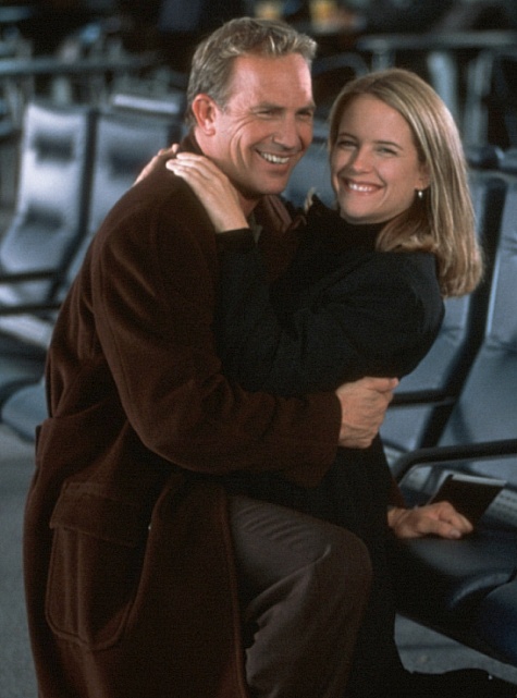 Still of Kevin Costner and Kelly Preston in For Love of the Game (1999)