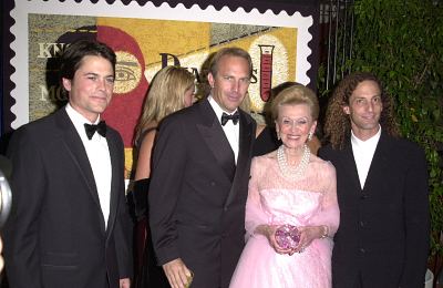 Kevin Costner, Rob Lowe and Kenny G