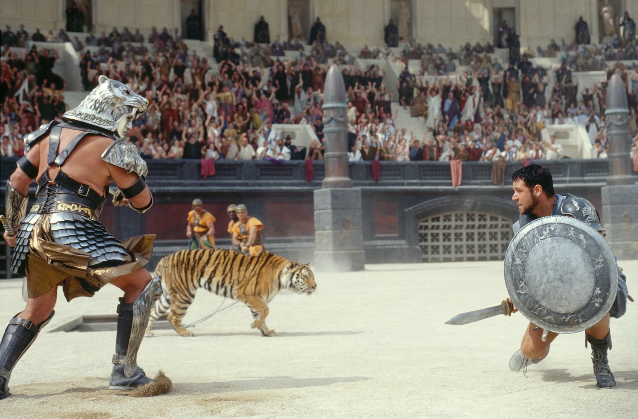 Still of Russell Crowe in Gladiatorius (2000)