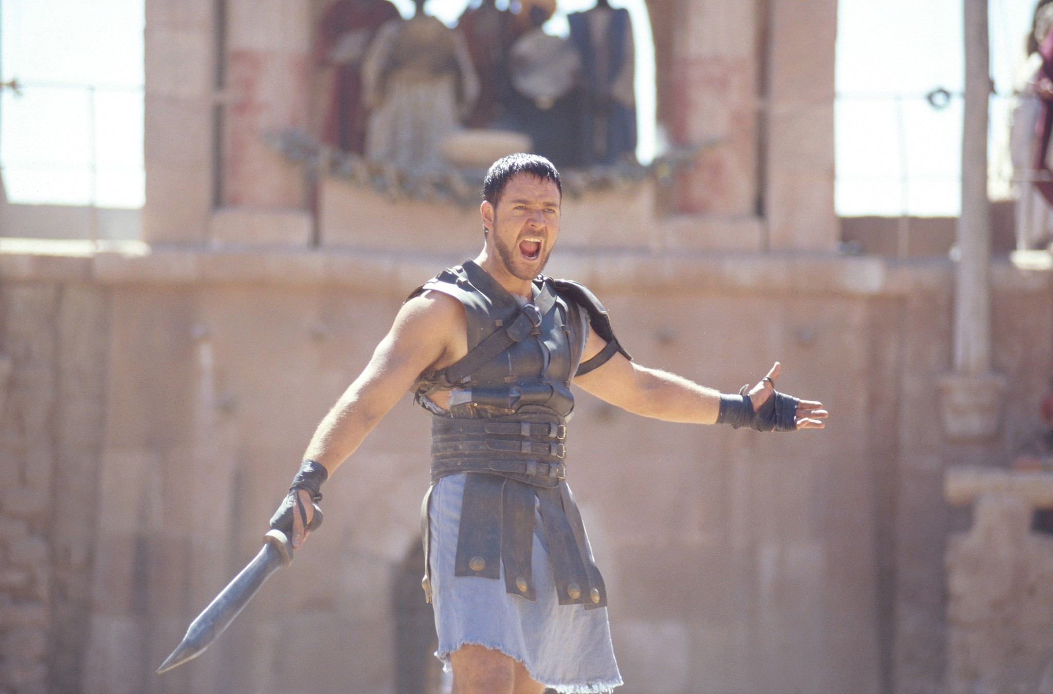Still of Russell Crowe in Gladiatorius (2000)