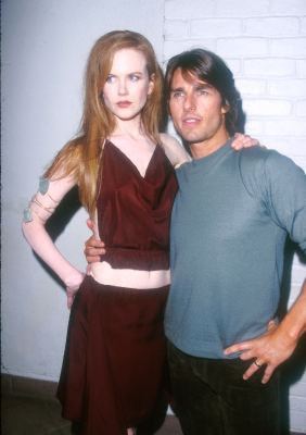 Tom Cruise and Nicole Kidman at event of Eyes Wide Shut (1999)