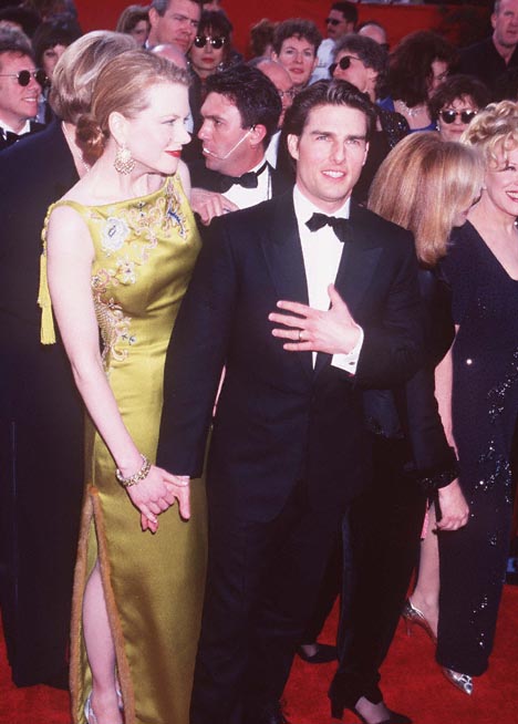 Tom Cruise and Nicole Kidman at event of The 69th Annual Academy Awards (1997)