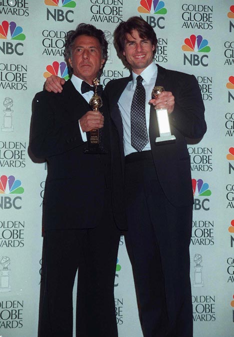 Tom Cruise and Dustin Hoffman