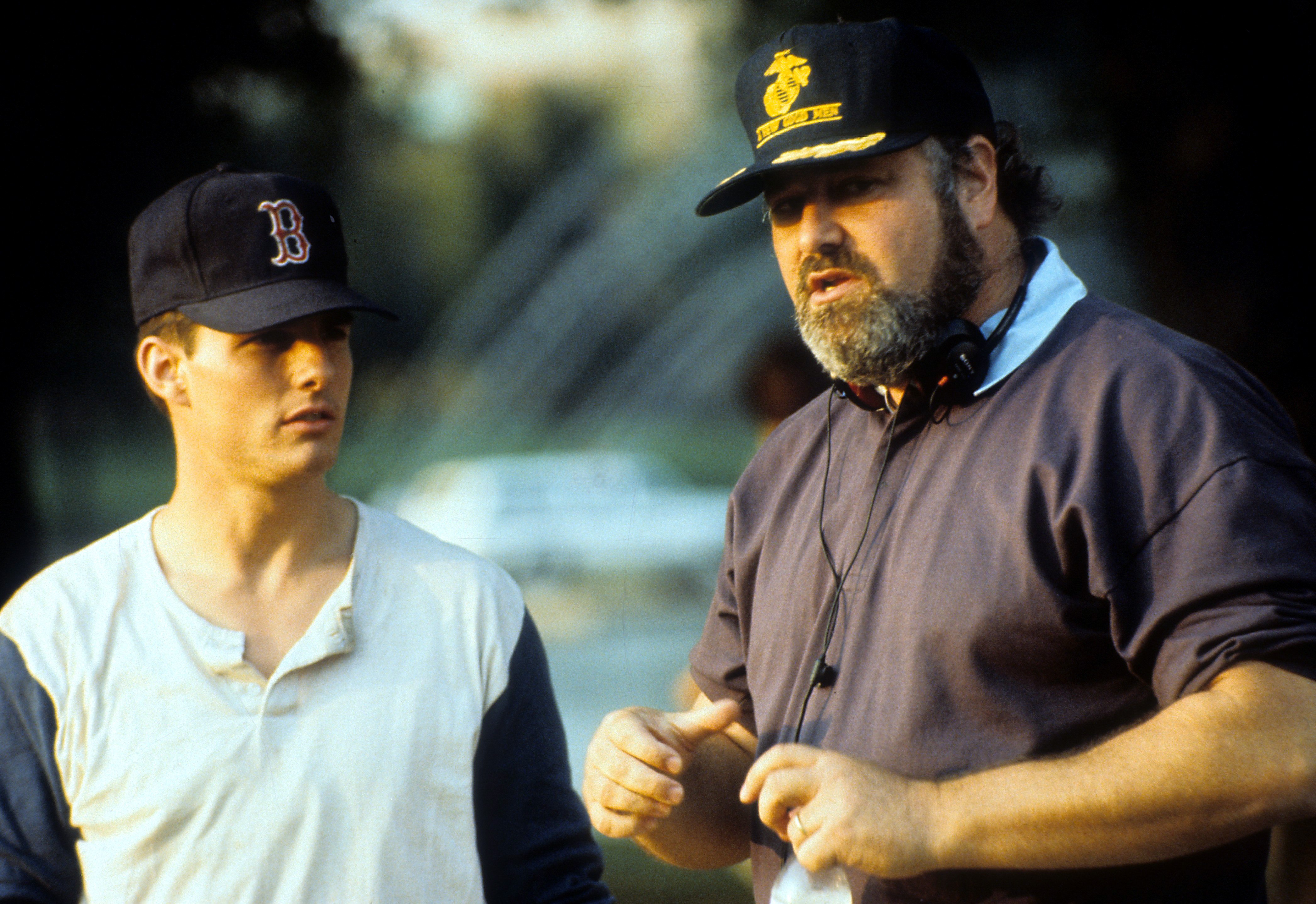 Still of Tom Cruise and Rob Reiner in A Few Good Men (1992)