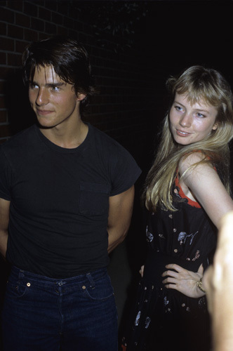 Tom Cruise and Rebecca De Mornay circa 1980s