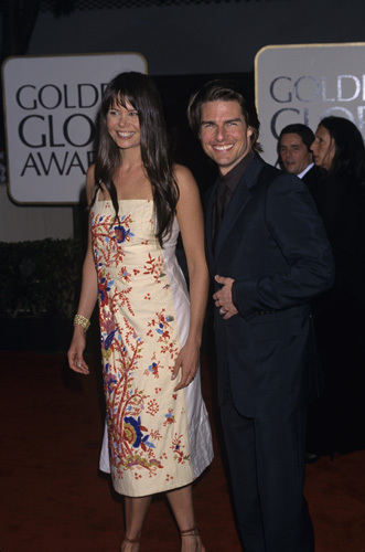 Tom Cruise and his sister-in-law Antonia circa 1980s