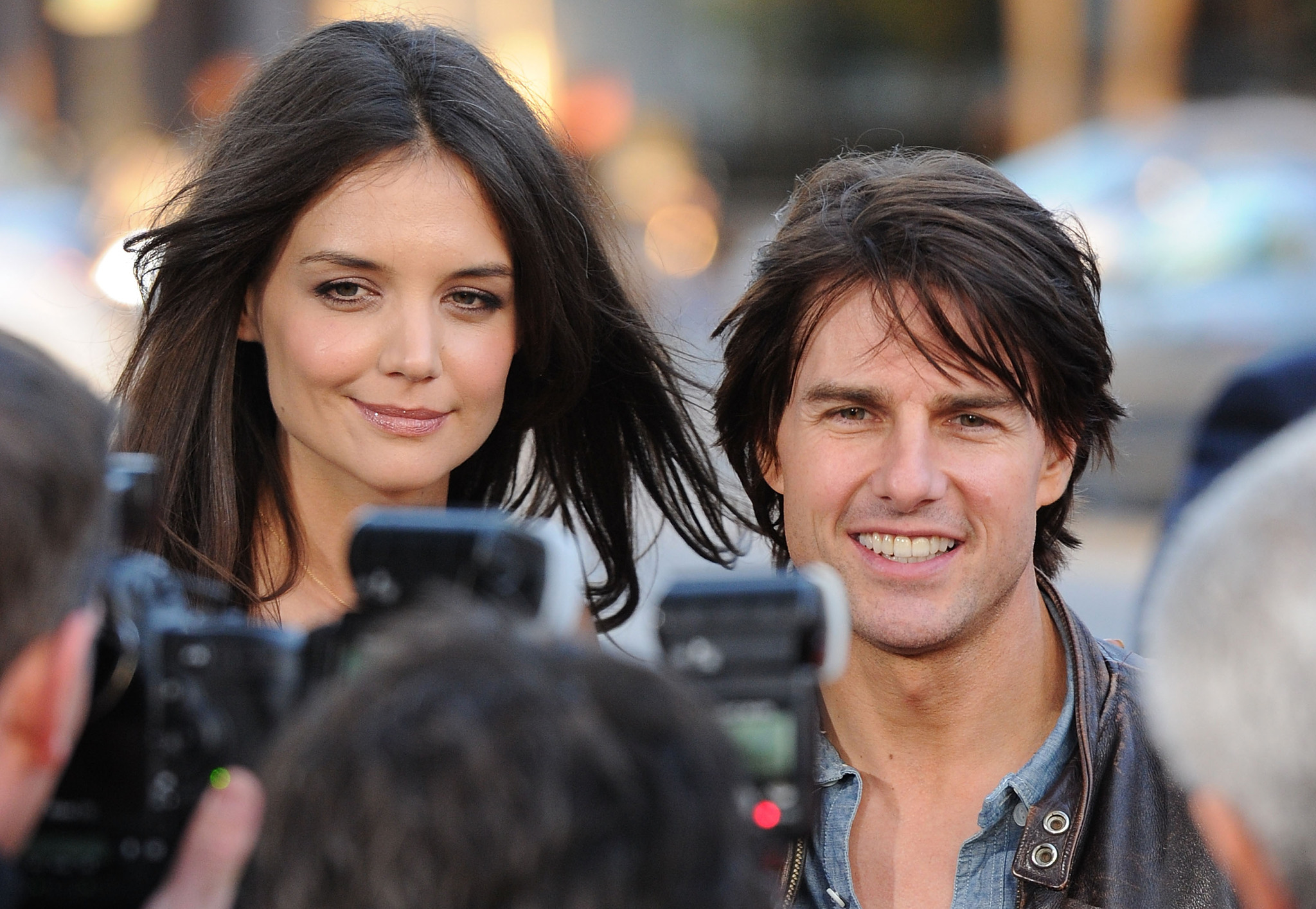 Tom Cruise and Katie Holmes at event of The Kennedys (2011)