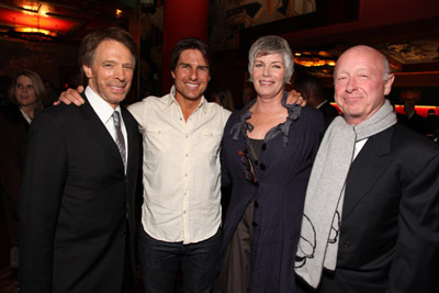 Tom Cruise, Kelly McGillis, Jerry Bruckheimer and Tony Scott at event of Persijos princas: laiko smiltys (2010)