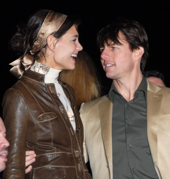 Tom Cruise and Katie Holmes