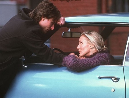 Still of Tom Cruise and Cameron Diaz in Vanilinis dangus (2001)