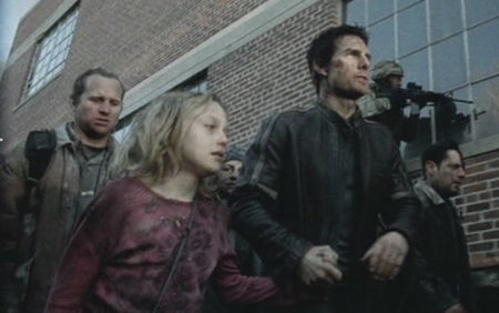 Tom Cruise, Michael Kevin Walker, Dakota Fanning and David Gere