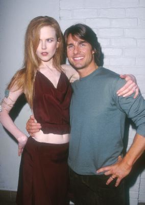 Tom Cruise and Nicole Kidman at event of Eyes Wide Shut (1999)