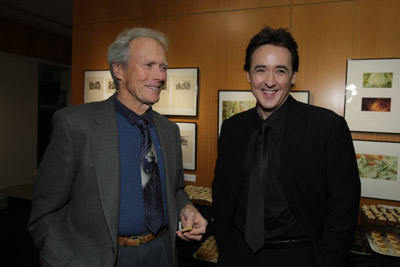 John Cusack and Clint Eastwood at event of Grace Is Gone (2007)