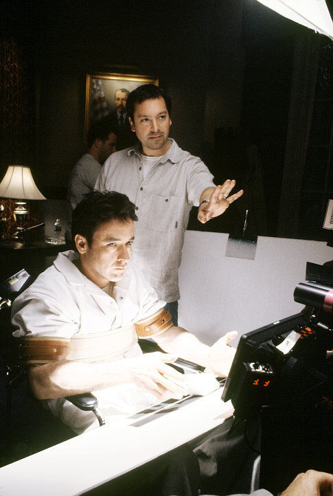 John Cusack and James Mangold in Identity (2003)