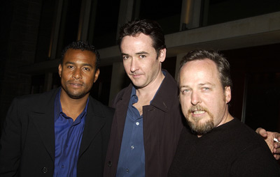 John Cusack, Nick Gillie and Paul Quinn at event of Never Get Outta the Boat (2002)