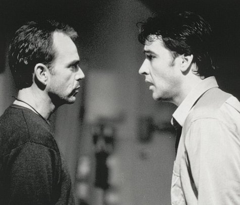 Still of John Cusack and Billy Bob Thornton in Pushing Tin (1999)