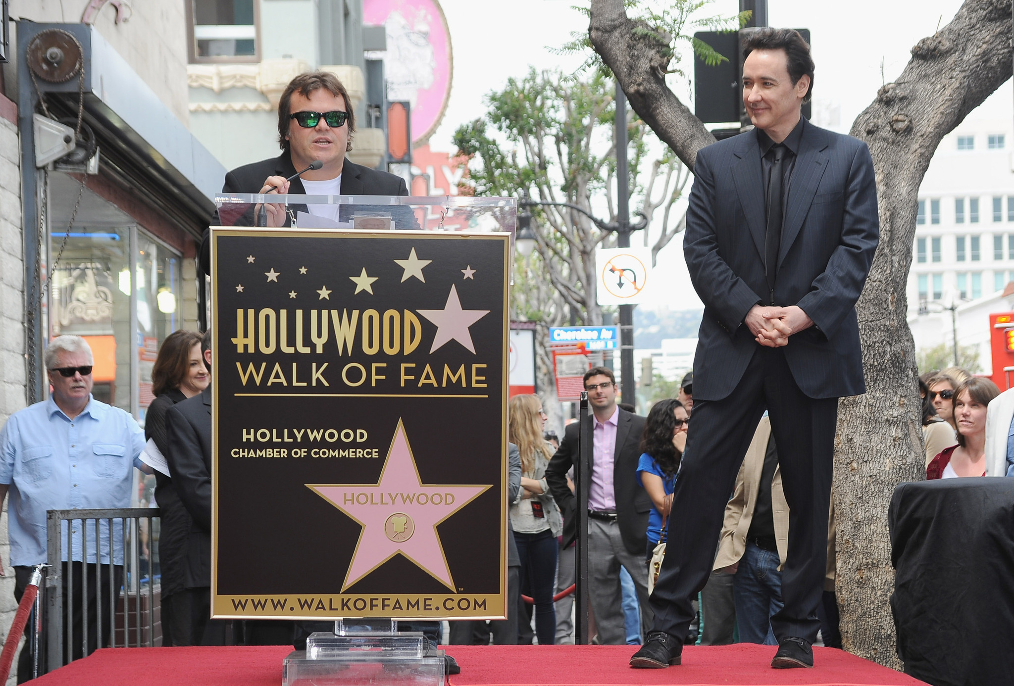 John Cusack and Jack Black