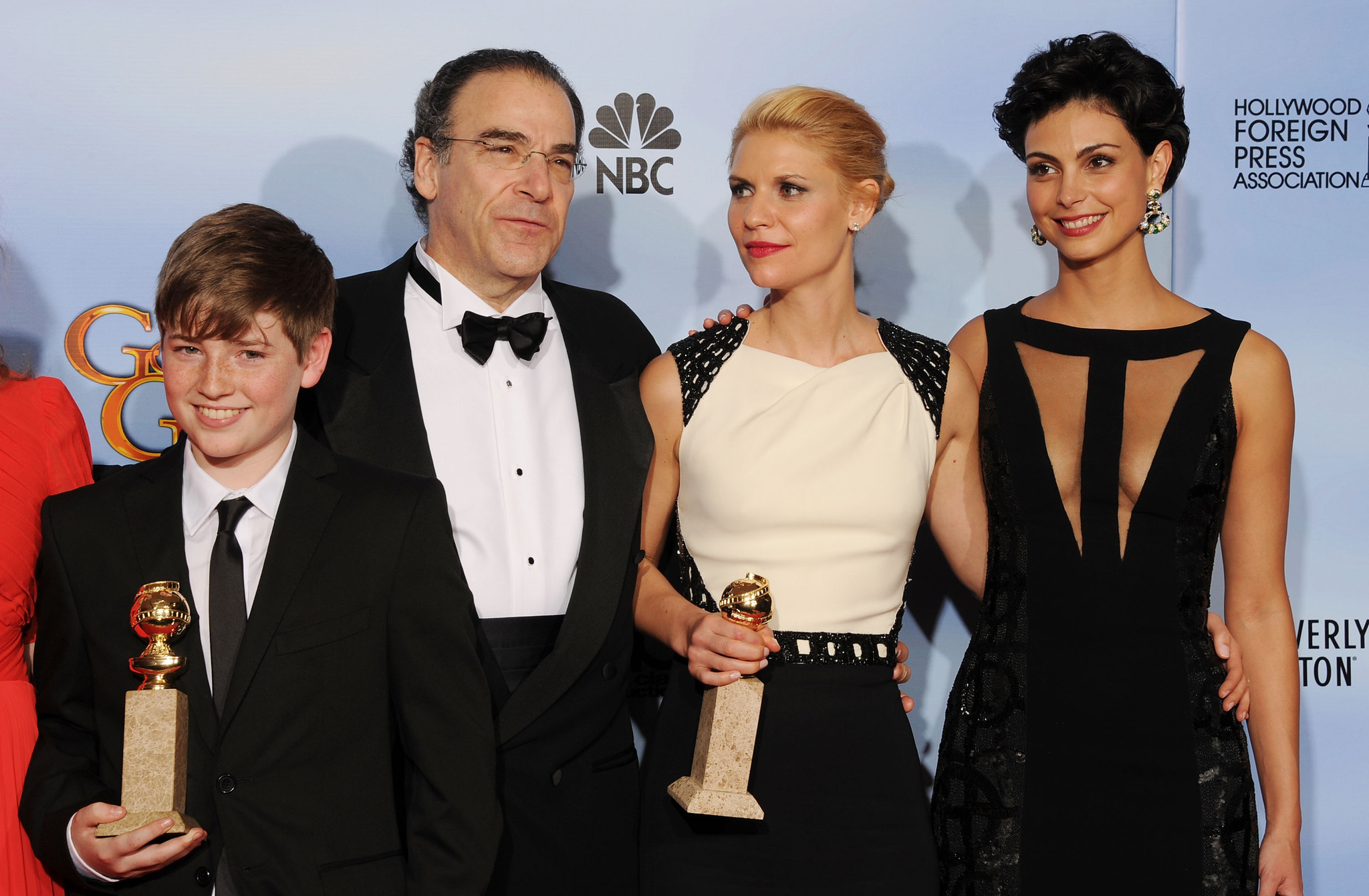 Claire Danes, Mandy Patinkin, Morena Baccarin and Jackson Pace