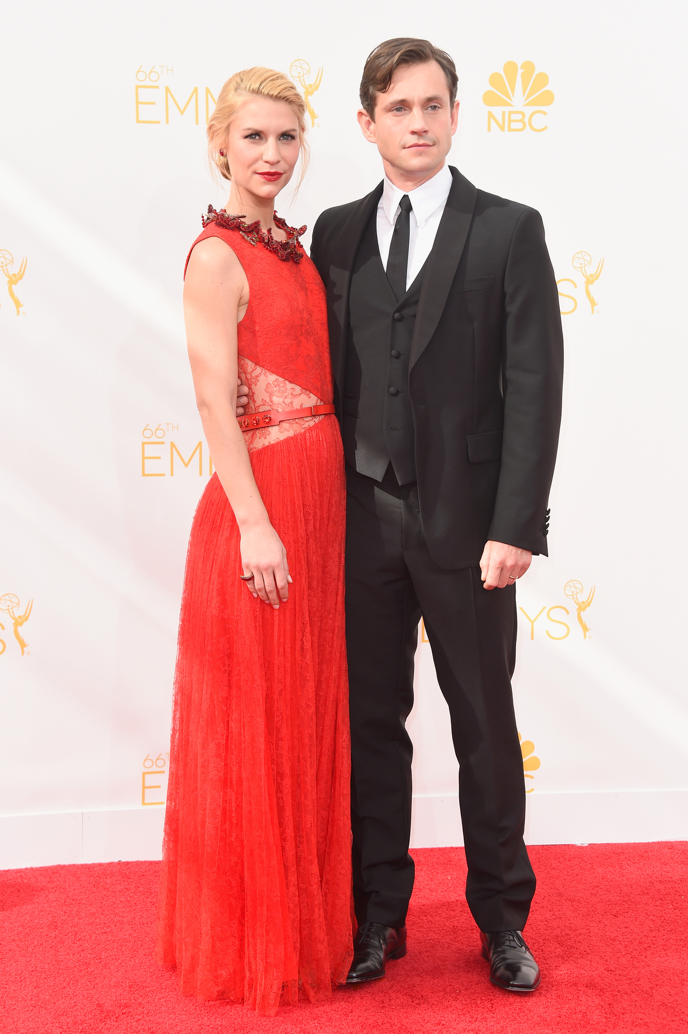 Claire Danes and Hugh Dancy at event of The 66th Primetime Emmy Awards (2014)