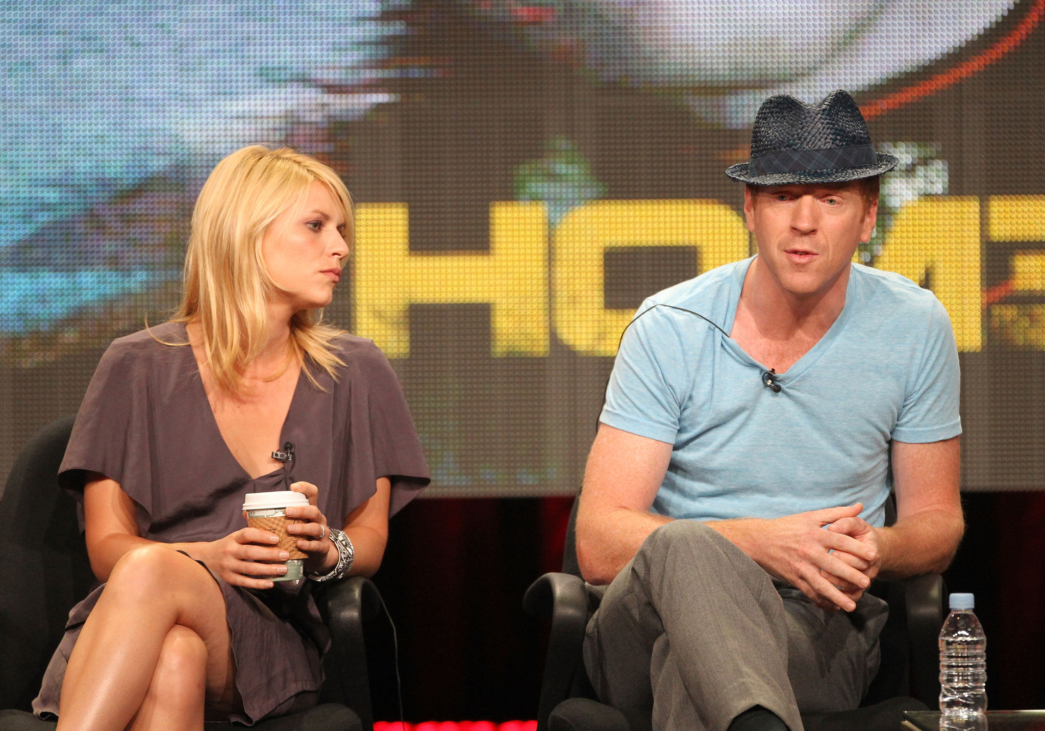 Claire Danes and Damian Lewis