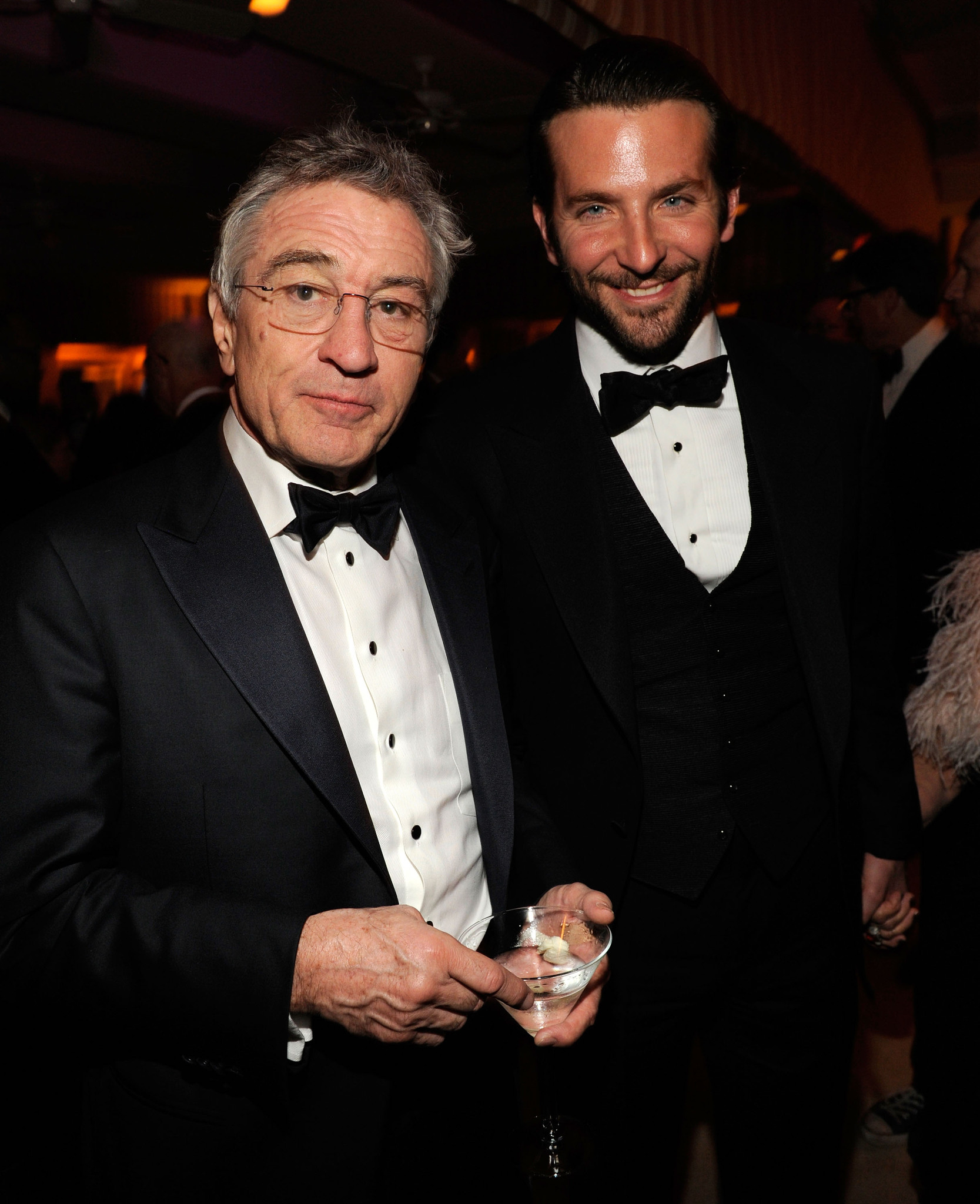 Robert De Niro and Bradley Cooper