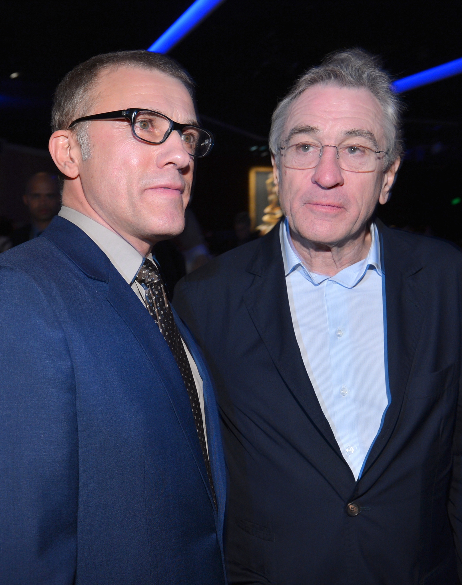 Robert De Niro and Christoph Waltz