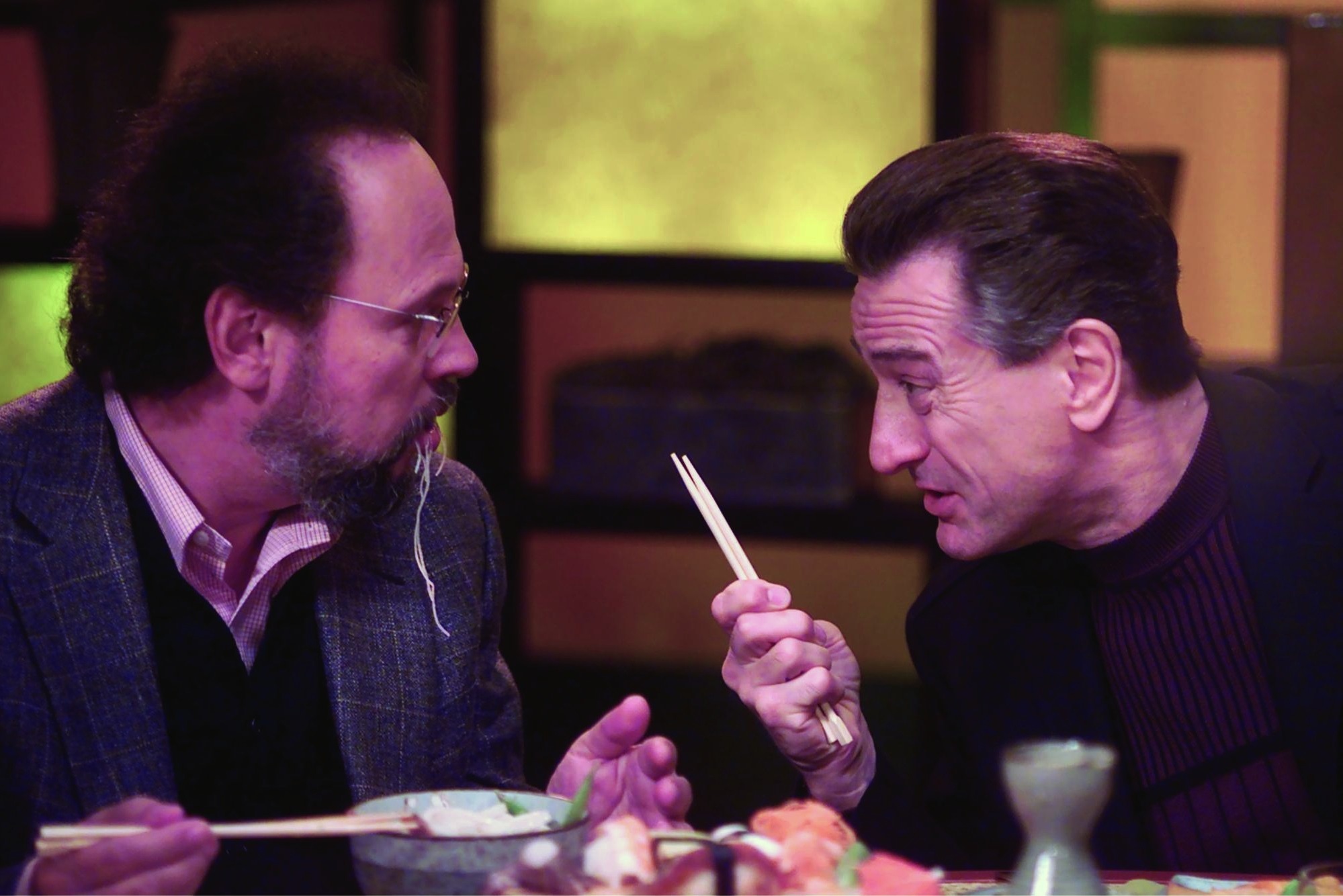 Still of Robert De Niro and Billy Crystal in Sutrikes gangsteris (1999)