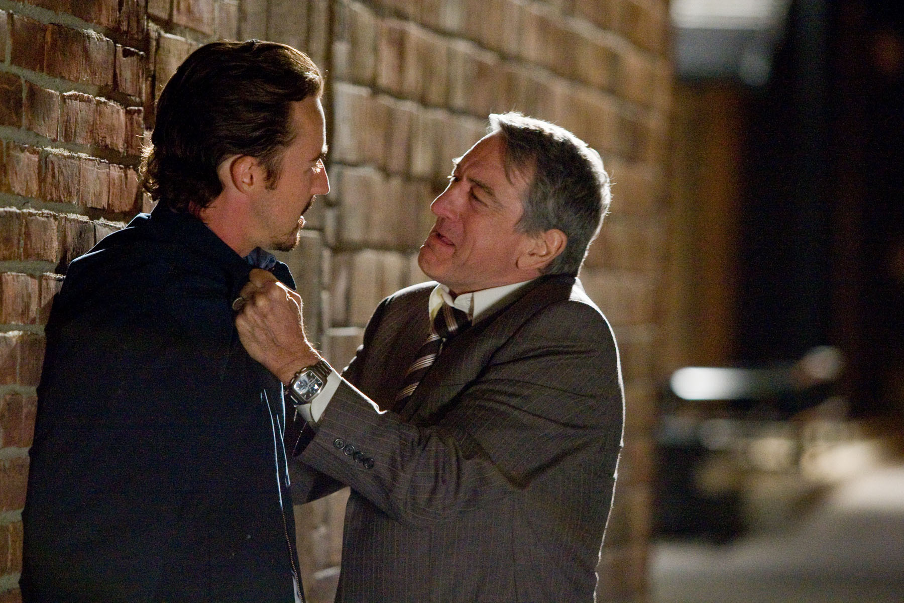 Still of Robert De Niro and Edward Norton in Stone (2010)