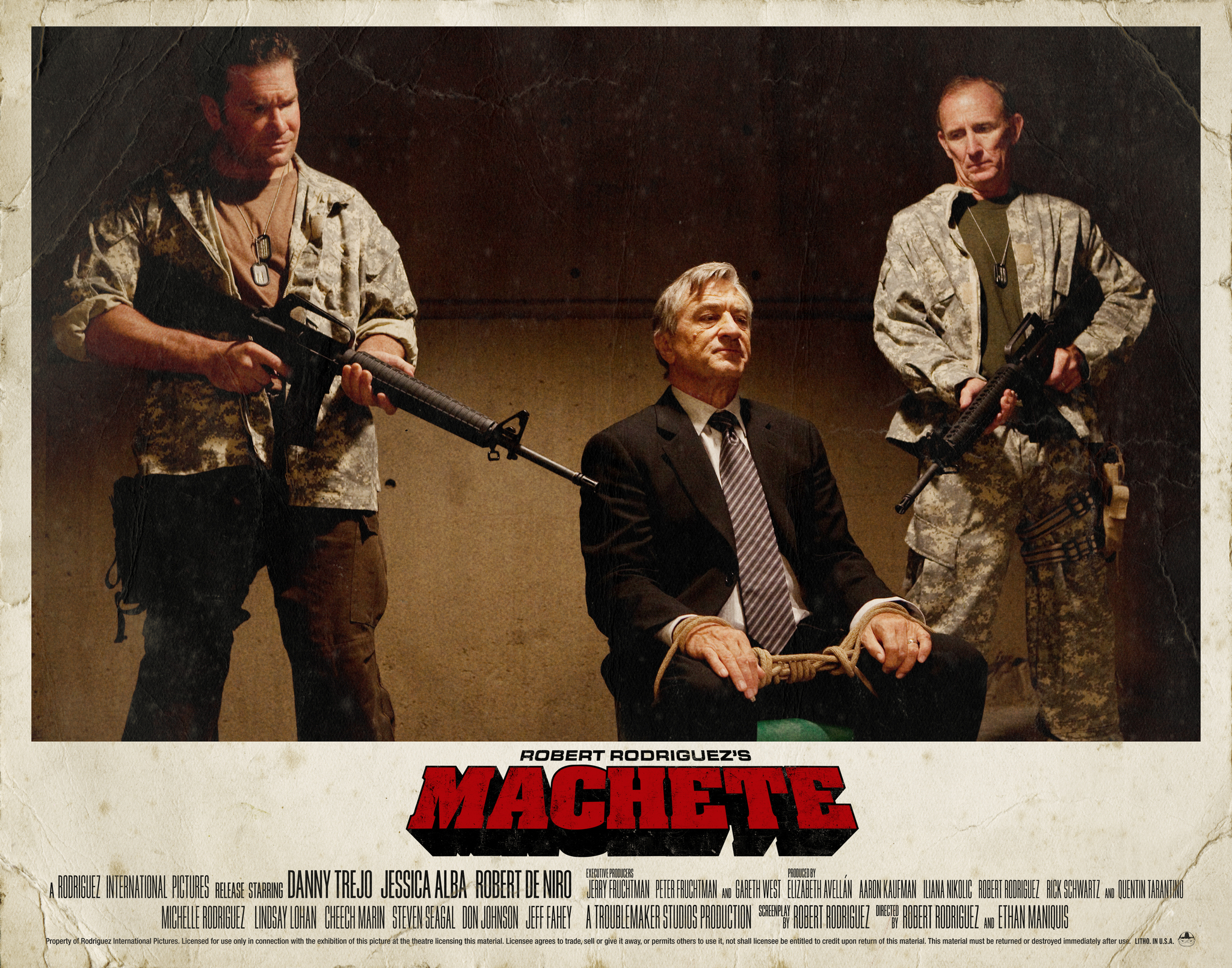 Robert De Niro in Machete (2010)